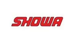 Showa logo in red text with a red outline on a white background.